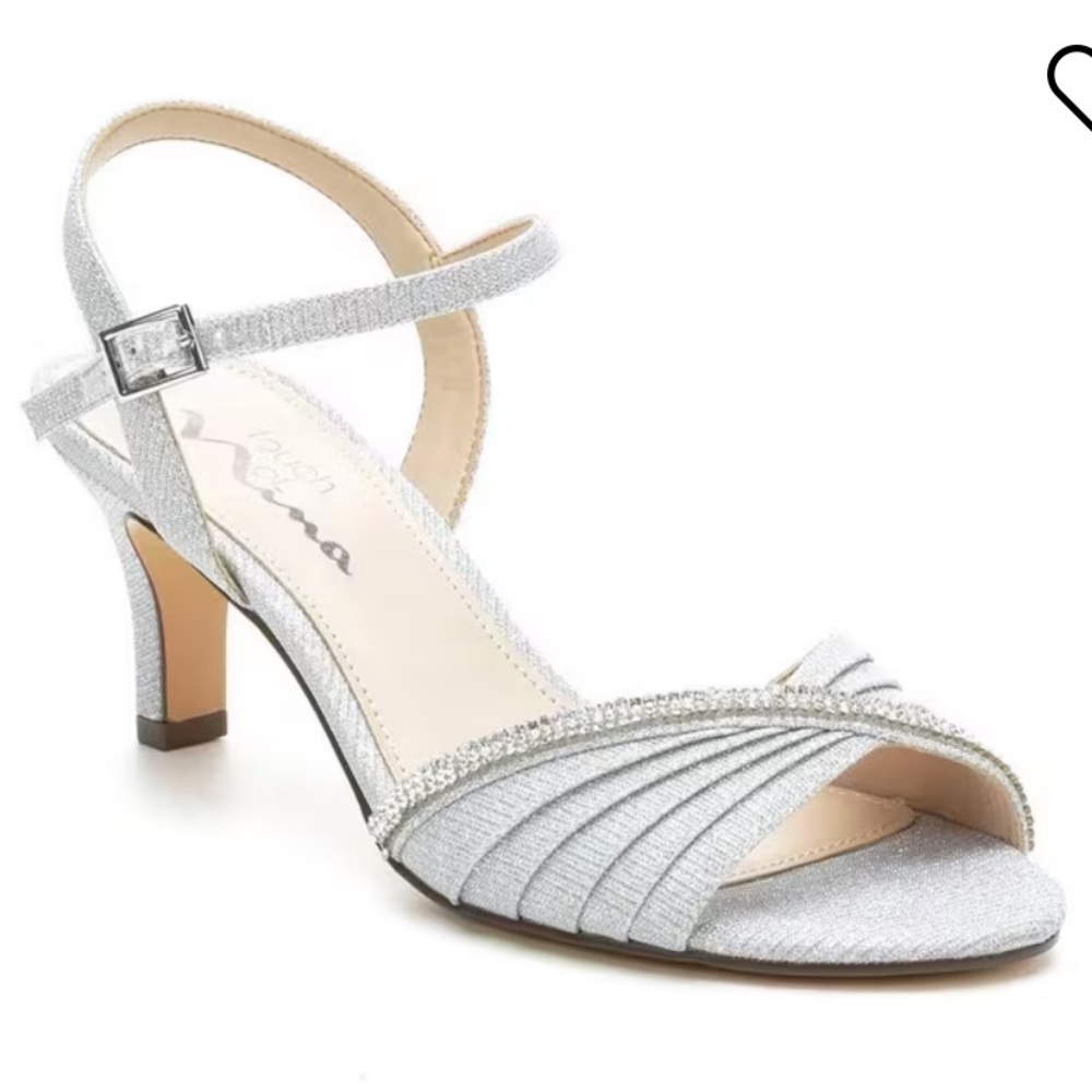 Silver Nina High Heel ✨